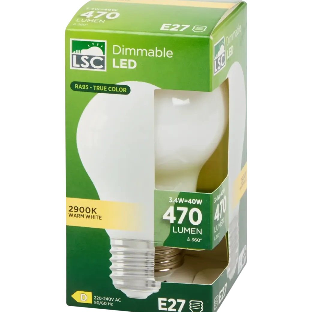 Ampoule LED LSC 3.4 watt 470 lm | Action FR