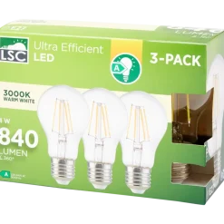 Ampoules LED à filament LSC 4 watt 840 lm | Action FR