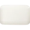 Assiette rectangulaire Blanc | Action FR