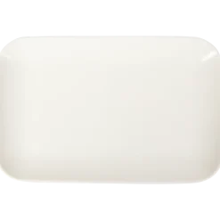 Assiette rectangulaire Blanc | Action FR