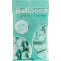 Ballons chromés 15 Pièces | Action FR