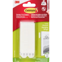 Bandes adhésives pour cadre photo 3M Command Large | Action FR