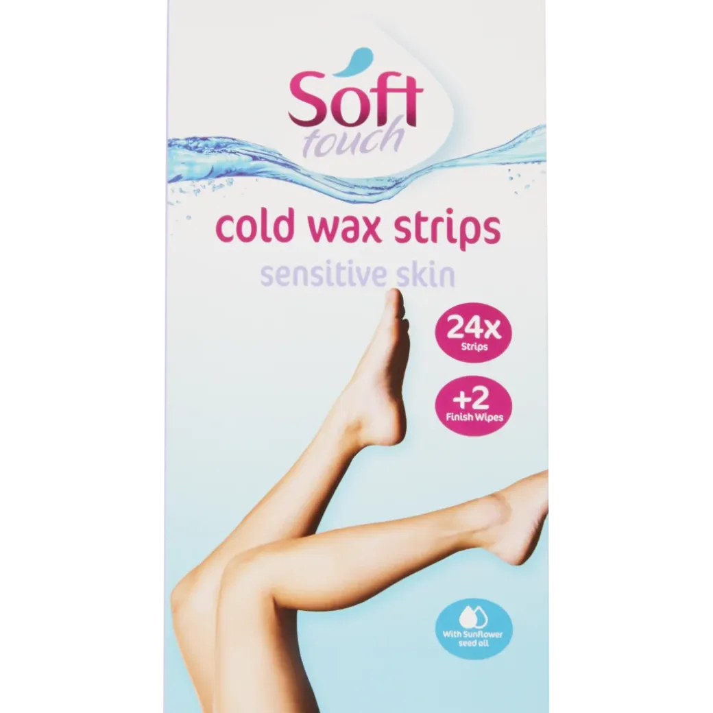 Bandes de cire froide Soft Touch Sensitive Skin | Action FR