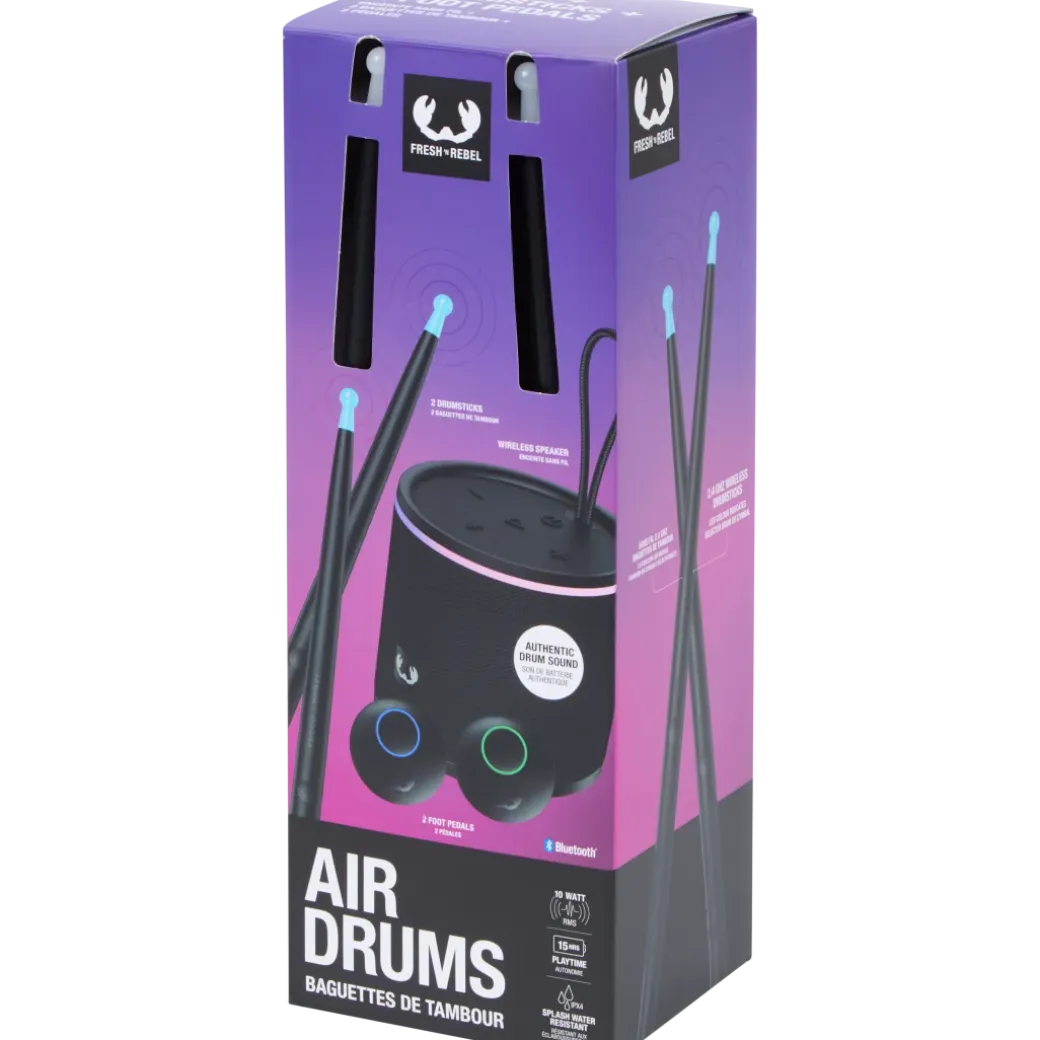 Batterie électronique virtuelle Fresh ’n Rebel Air Drums | Action FR