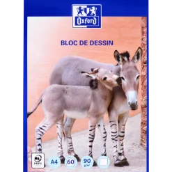 Bloc de papier dessin A4 Oxford | Action FR