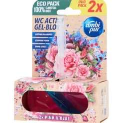 Bloc WC Ambi Pur Pink & Blue | Action FR