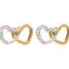 Boucles d'oreilles avec cristaux Swarovski | Action FR