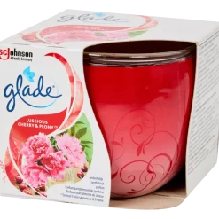 Bougie parfumée Glade Lucious Cherry & Peony | Action FR
