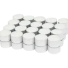 Bougies chauffe-plats Candra Blanc Blanc | Action FR