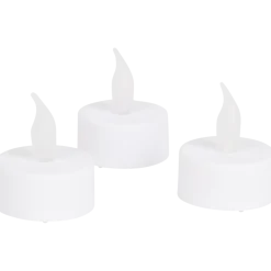Bougies chauffe-plats LED Blanc | Action FR