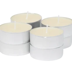 Bougies chauffe-plats XL Candra Vanille Blanc | Action FR