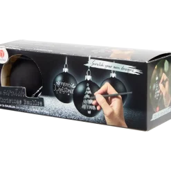 Boules de Noël à personnaliser DécoTime | Action FR