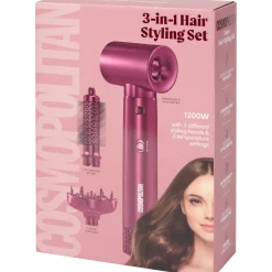 Brosse coiffante 3-en-1 Cosmopolitan | Action FR