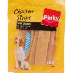 Bâtonnets à mâcher Pinky Chicken Strips | Action FR