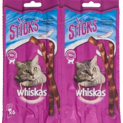 Bâtonnets à mâcher pour chat Whiskas Saumon | Action FR