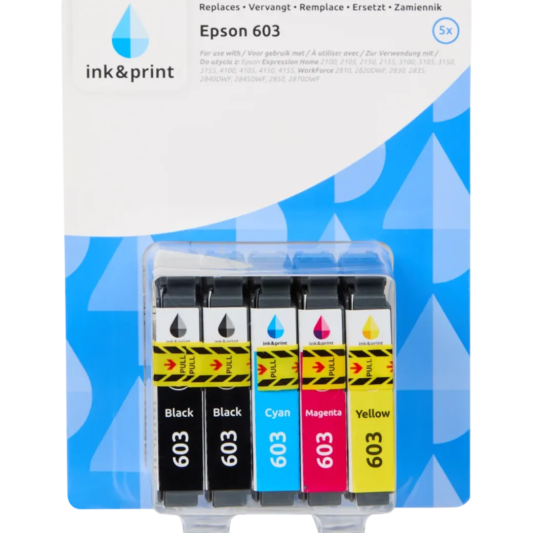 Cartouches d'encre Ink & Print Epson 603 | Action FR