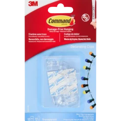 Clips adhésifs 3M Command | Action FR