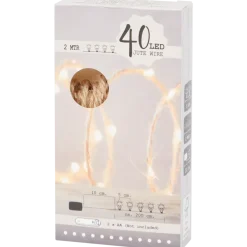 Corde de jute avec éclairage LED | Action FR