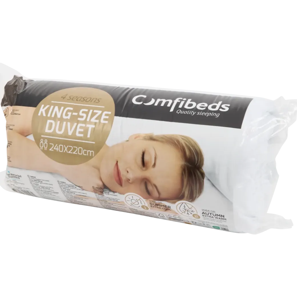 Couette 4 saisons Comfibeds 240 x 220 cm | Action FR