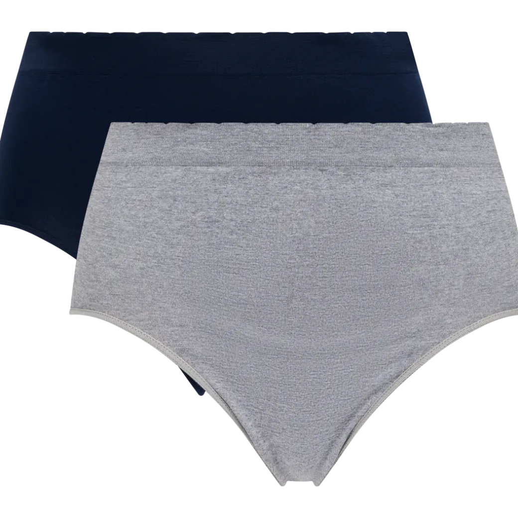 Culottes taille haute sans coutures Sensabelle Femme 2 Pièces | Action FR