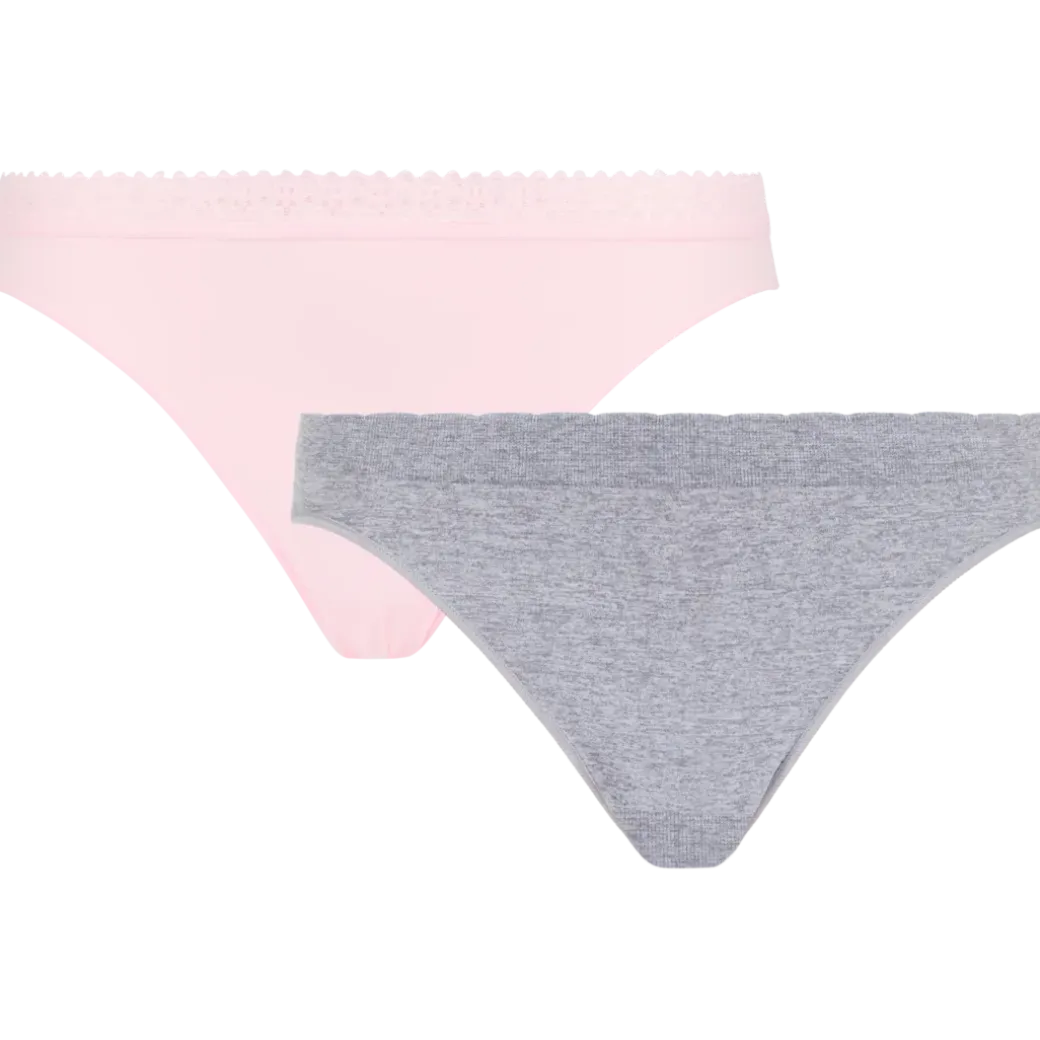 Culottes taille haute sans coutures Sensabelle Femme 2 Pièces | Action FR