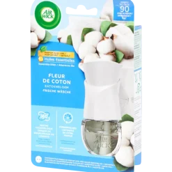 Diffuseur de parfum électrique Air Wick Fleur de coton | Action FR