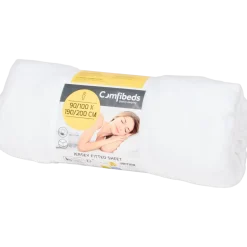 Drap-housse en jersey Comfibeds Blanc 90 x 200 x 25 cm | Action FR