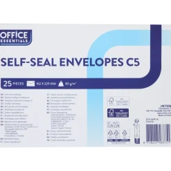 Enveloppes Office Essentials C5 | Action FR