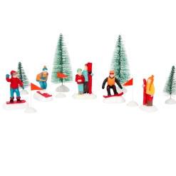 Figurines de village de Noël Magic Village | Action FR