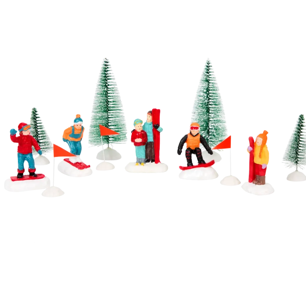 Figurines de village de Noël Magic Village | Action FR