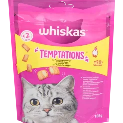 Friandises pour chat Whiskas Temptations Poulet et fromage | Action FR
