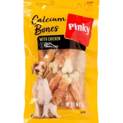 Friandises pour chien Pinky Calcium Bones | Action FR