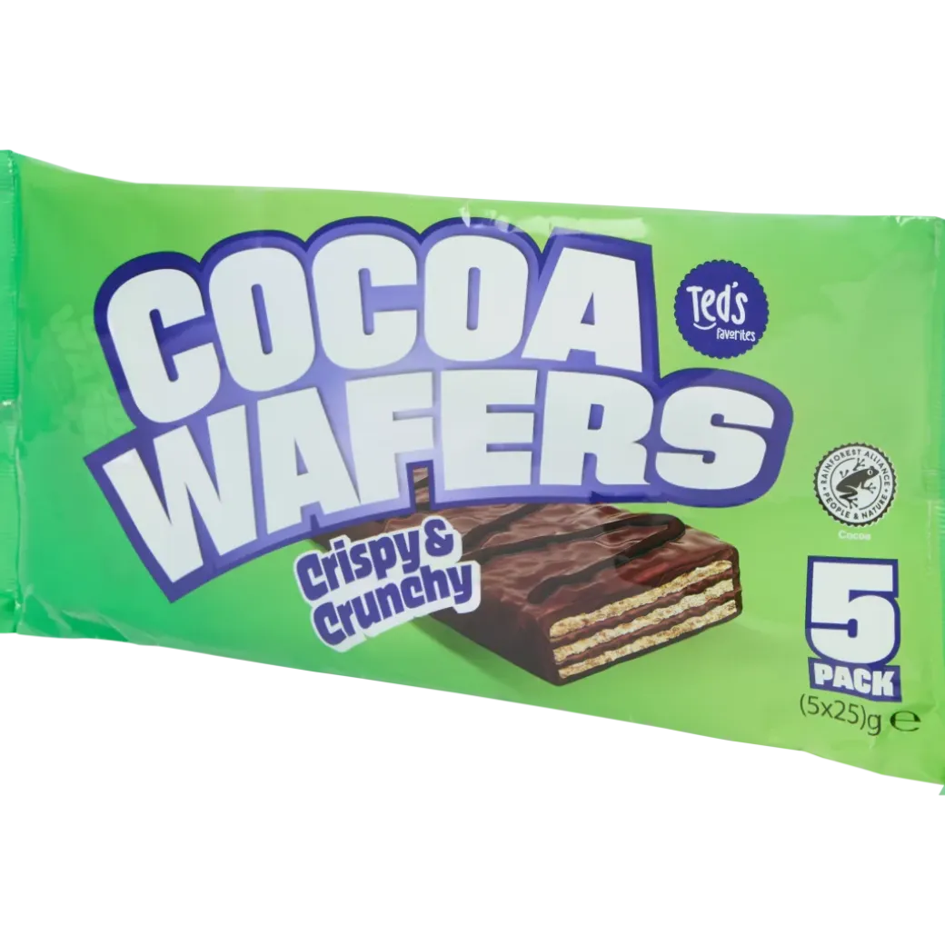 Gaufrettes au chocolat Ted's Favorites | Action FR