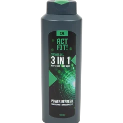 Gel douche 3-en-1 Actfit! 1 litre | Action FR