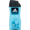 Gel douche 3-en-1 Adidas Ice Dive Frais 250 ml | Action FR