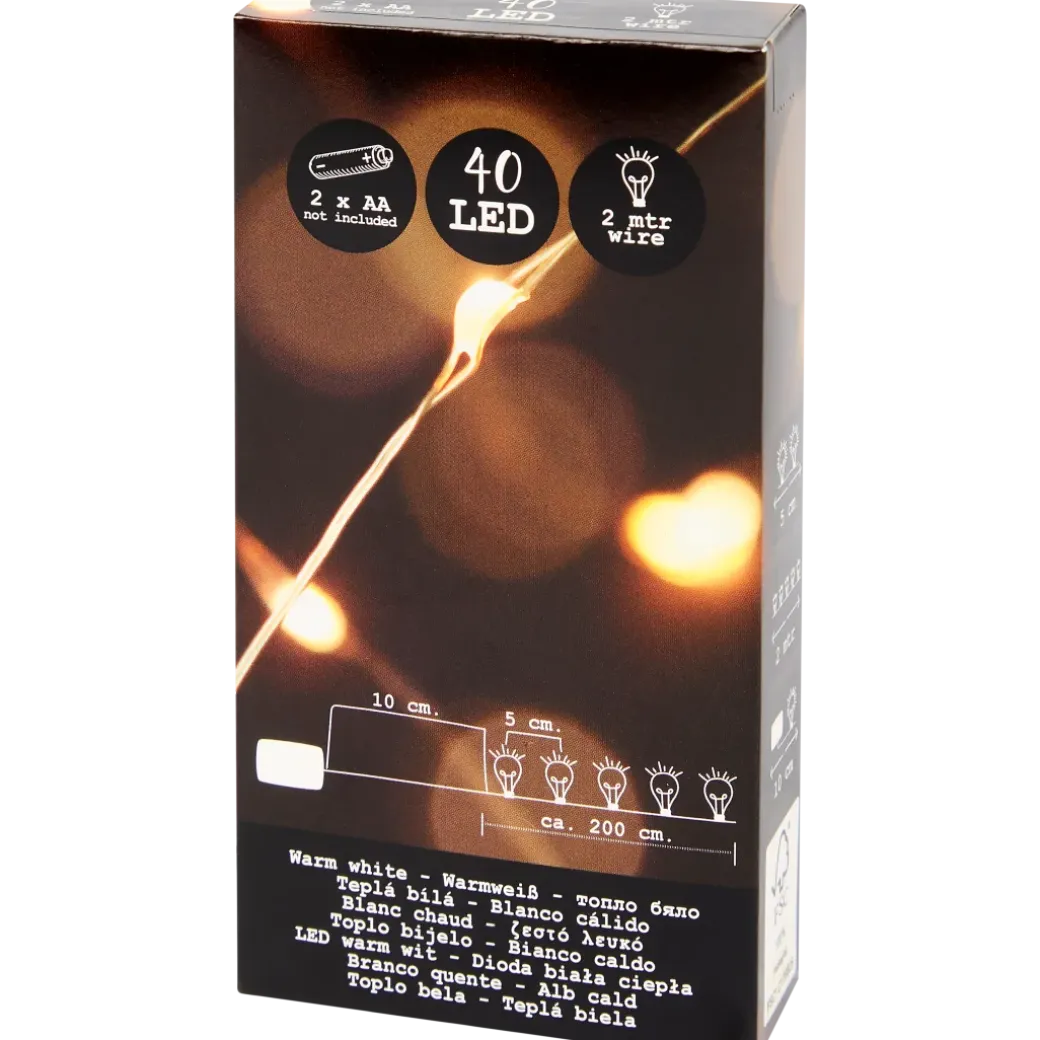Guirlande lumineuse blanc chaud | Action FR