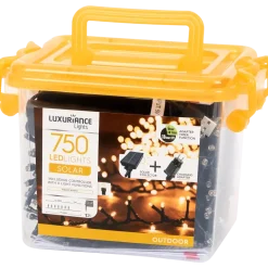 Guirlande lumineuse de Noël solaire Luxuriance Lights | Action FR