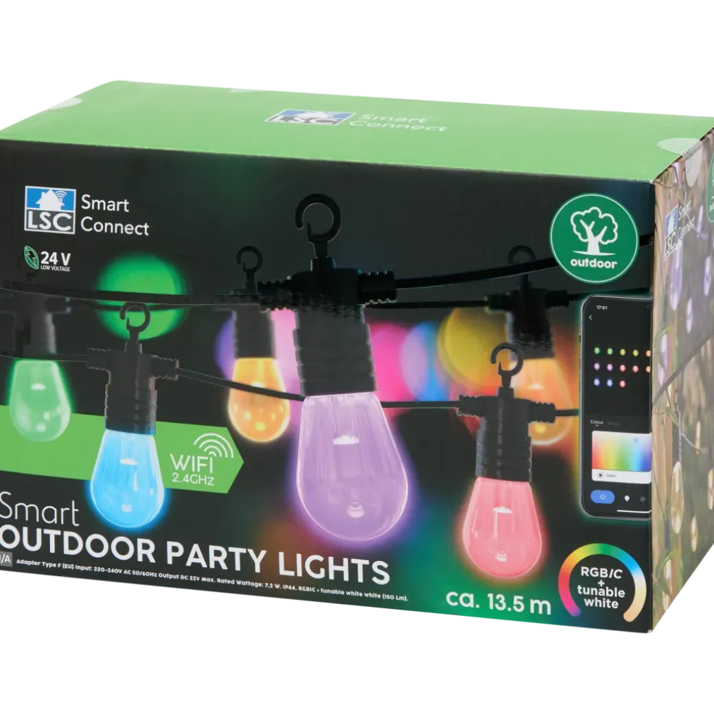 Guirlande lumineuse intelligente extérieure LSC Smart Connect | Action FR