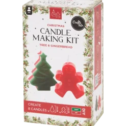 Kit créatif bougies de Noël Crafts & Co | Action FR