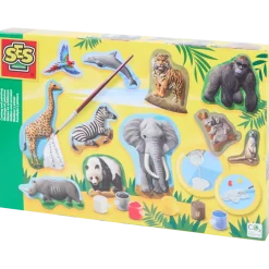 Kit créatif figurine en plâtre SES | Action FR
