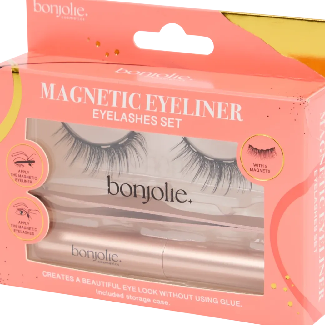 Kit eyeliner et faux cils magnétiques Bonjolie | Action FR