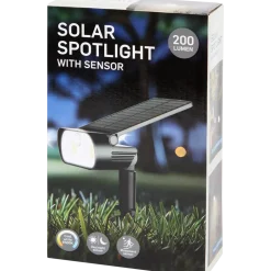 Lampe de jardin solaire avec détecteur de mouvement | Action FR
