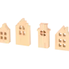 Maisons en bois à décorer Hobby Flora | Action FR