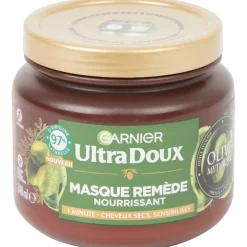 Masque pour cheveux Garnier Ultra Doux Olive mythique | Action FR