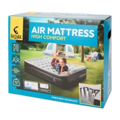 Matelas gonflable 2 personnes Froyak 200 x 155 x 45 cm | Action FR