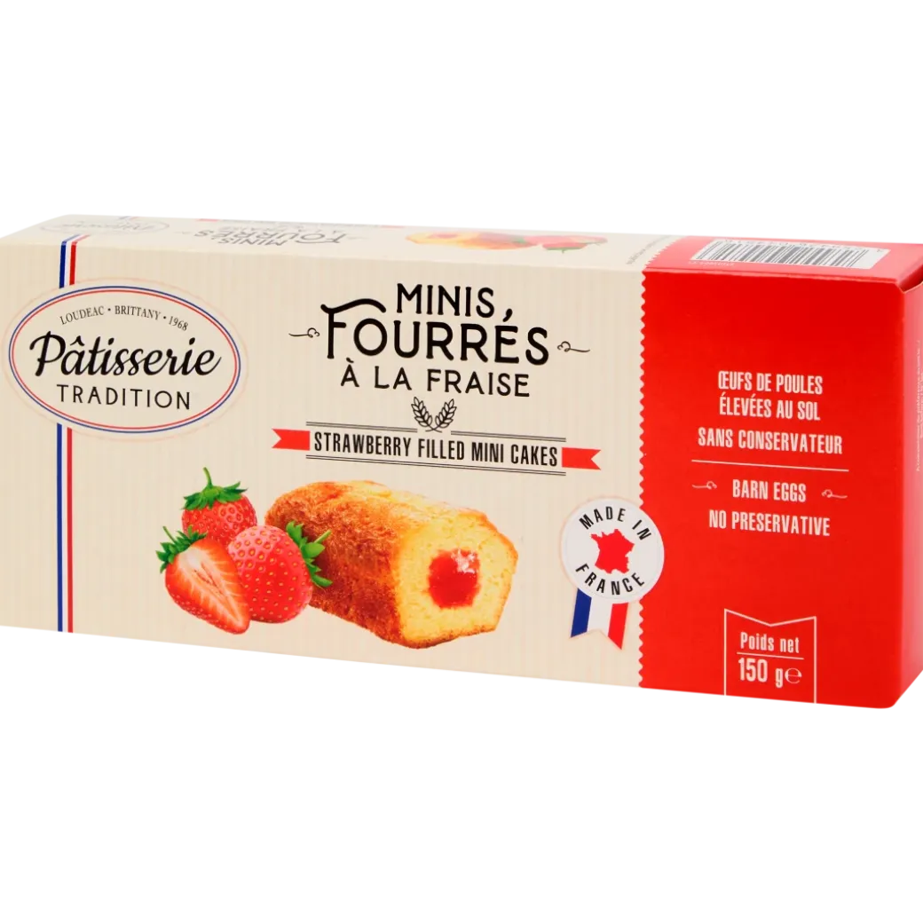 Mini-cakes Patisseries Gourmandes Fraise | Action FR