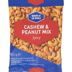 Mélange de noix de cajou et cacahuètes Snacks of the World Spicy | Action FR