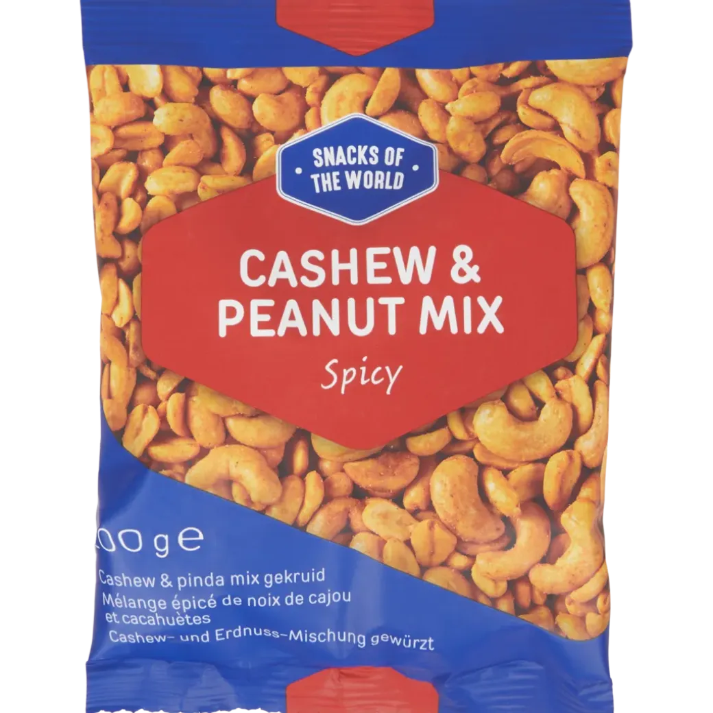 Mélange de noix de cajou et cacahuètes Snacks of the World Spicy | Action FR