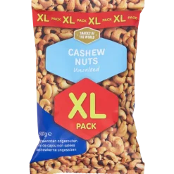 Noix de cajou non salées format XL Snacks of the World | Action FR