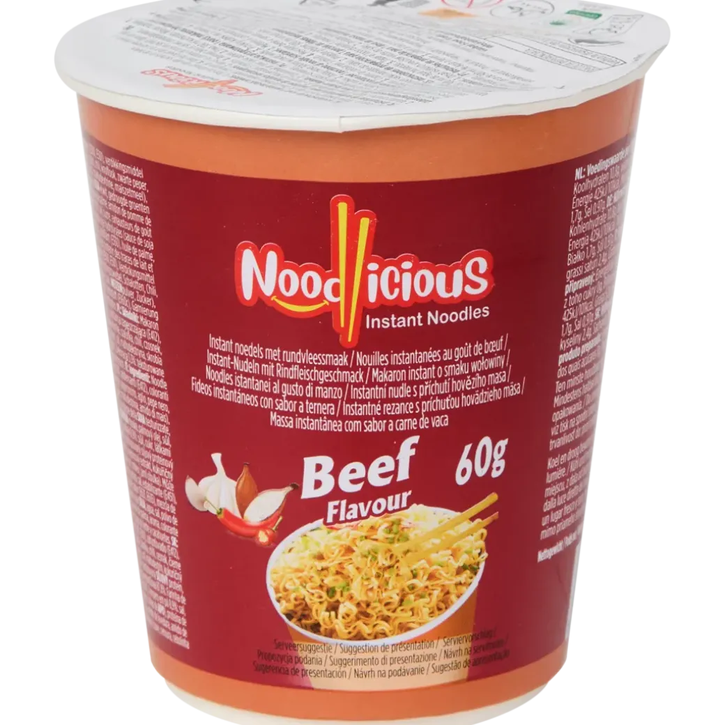 Nouilles instantanées Noodlicious Bœuf | Action FR